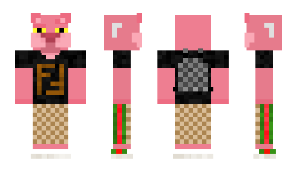 Minecraft skin PotSpam