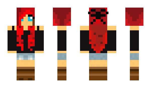 Minecraft skin Luanla