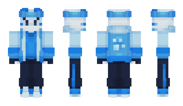 Minecraft skin Flowerey45