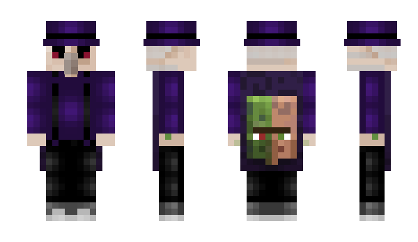 Minecraft скин по нику AlienDestroyer67