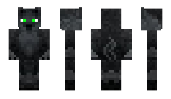 Minecraft skin BlackSergal