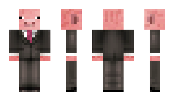 Minecraft skin PigDude2