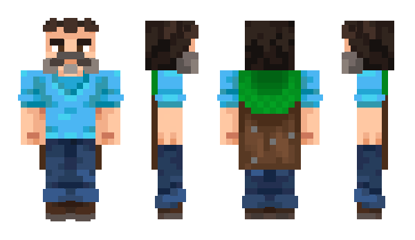 Minecraft скин по нику IamSteve0