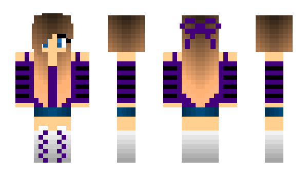 Minecraft skin Crystal21