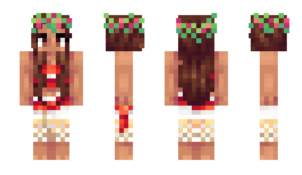 Minecraft skin ScarredHearts