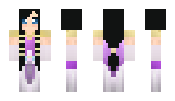 Minecraft skin purplesunshine