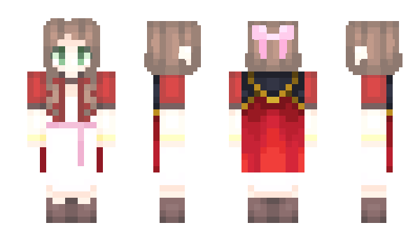 Minecraft скин по нику Aerithhx
