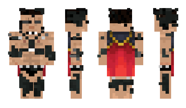 Minecraft skin Buttterrorist