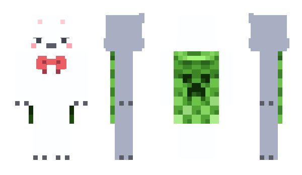 Minecraft skin WHBear