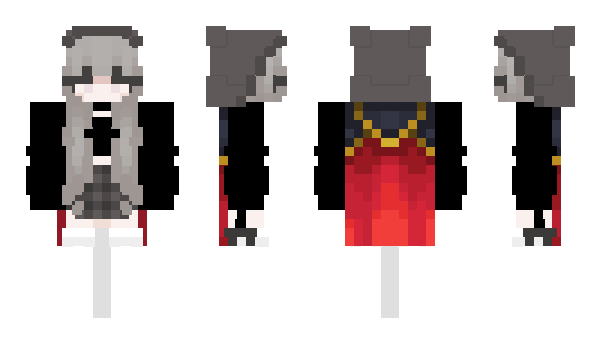 Minecraft skin Helvede