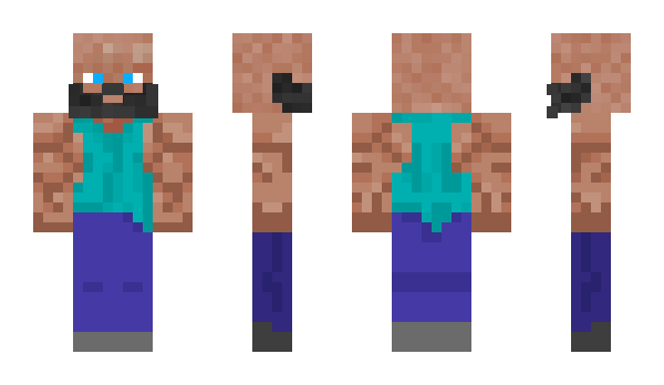 Minecraft skin schlect