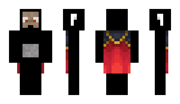 Minecraft skin CrimsonPickaxe47