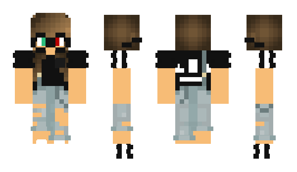 Minecraft skin xRoni