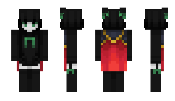 Minecraft skin AvokadoVi