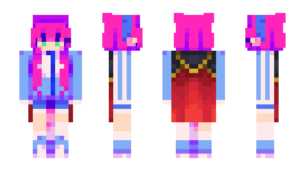 Minecraft skin meovvvvv