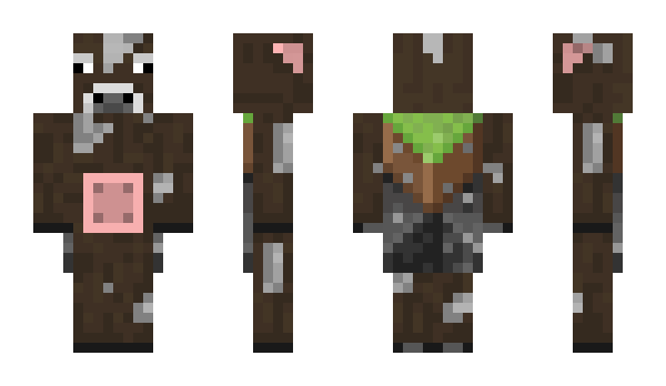Minecraft скин по нику JapaneseCow