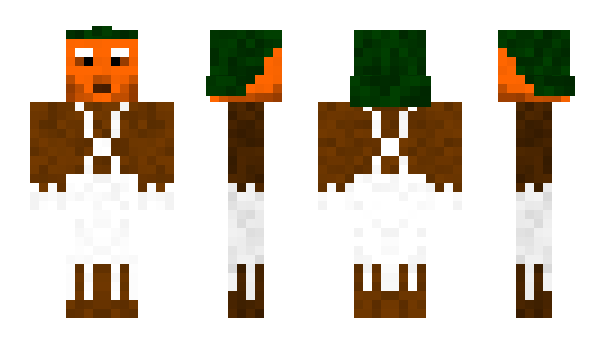 Minecraft skin Foxxxy