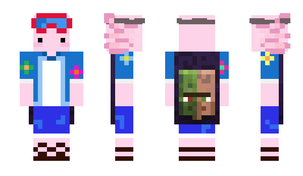 Minecraft skin SpaiR_TV