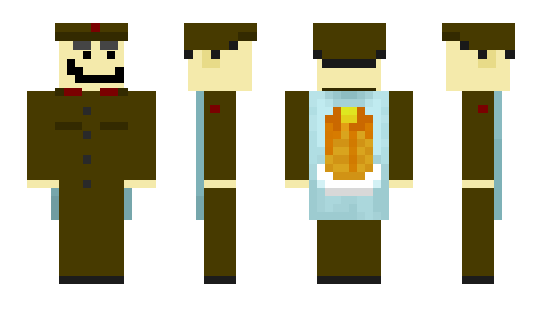 Minecraft skin chewbaka__