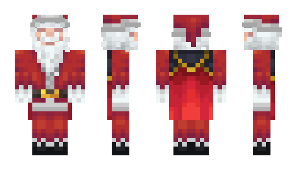 Minecraft skin SantaFX5