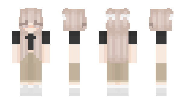 Minecraft skin KleinZoe