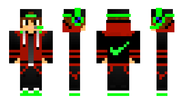 Minecraft skin TheFireKid