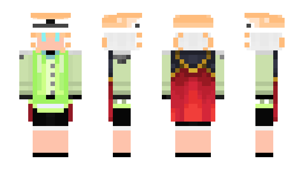 Minecraft skin Maxguerite