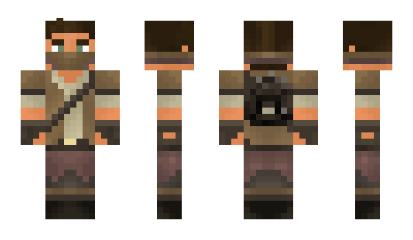 Minecraft skin GunJ