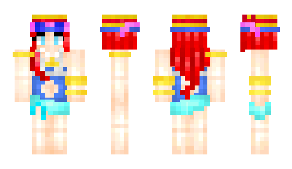 Minecraft skin _Misaka