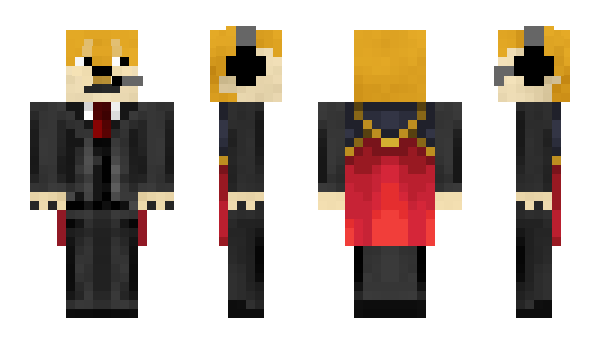 Minecraft skin DogeAura