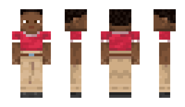 Minecraft skin menya