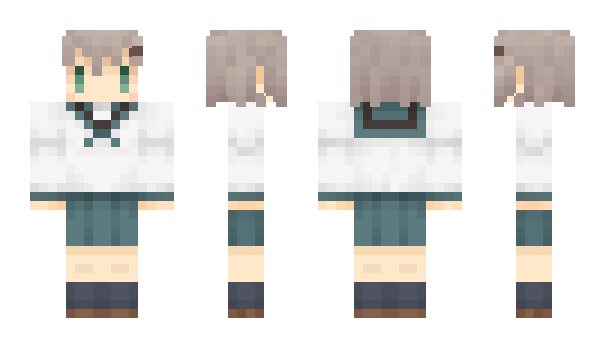 Minecraft skin raincoa