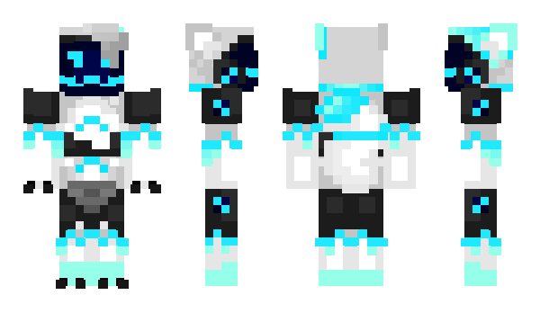 Minecraft skin AquSage