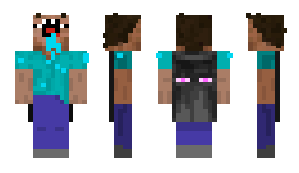 Minecraft skin CautionHeroBrian