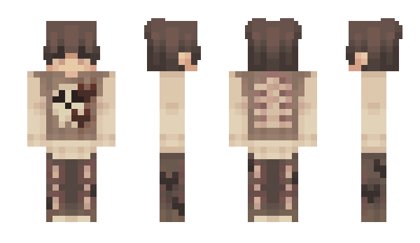 Minecraft skin hirudiu