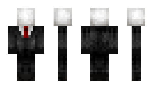 Minecraft скін по ніку slendman