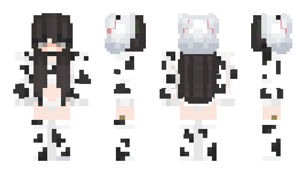 Minecraft skin hypsometry