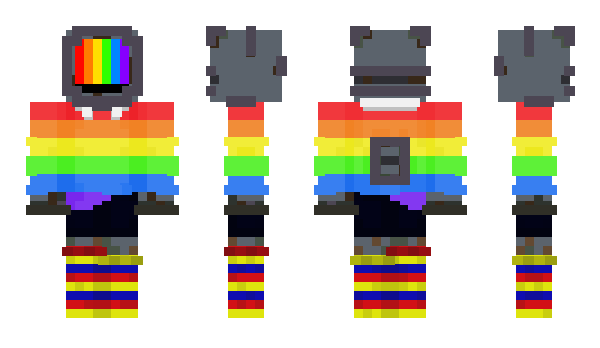 Minecraft skin BlueGirl64