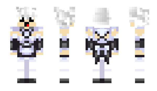 Minecraft skin YuneGhost