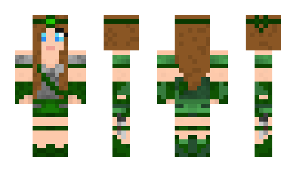 Minecraft skin prinsessin