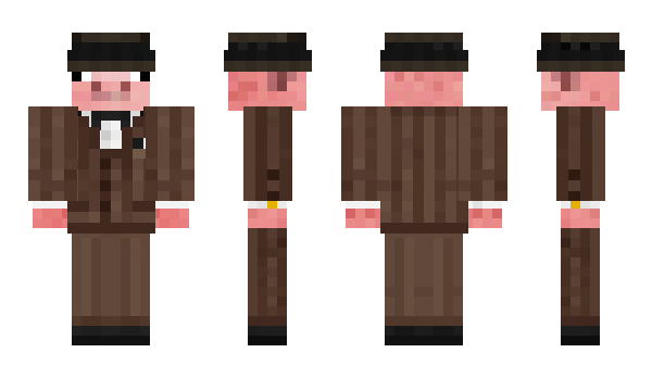 Minecraft skin dupca