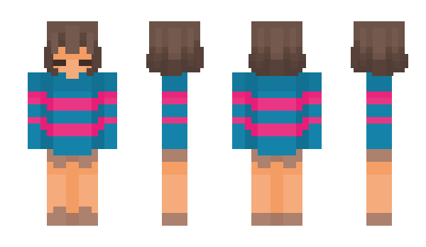Minecraft skin FriskC35