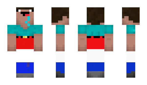 Minecraft skin JustThomy
