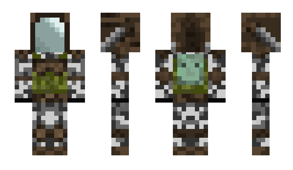 Minecraft скин по нику LadyGaga95