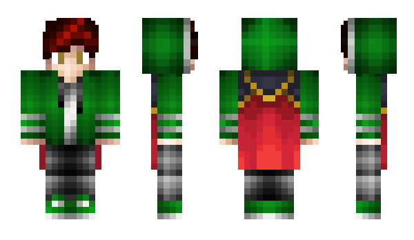 Minecraft skin Flaminfusion