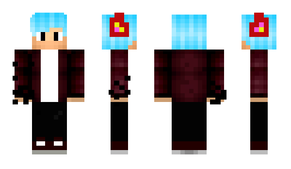 Minecraft skin CR7NOOB