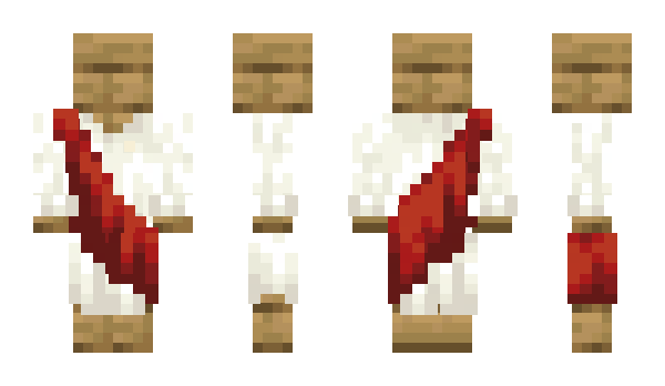 Minecraft skin AngryRed