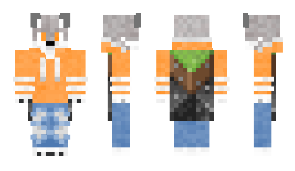 Minecraft skin FloofyPotatoYT