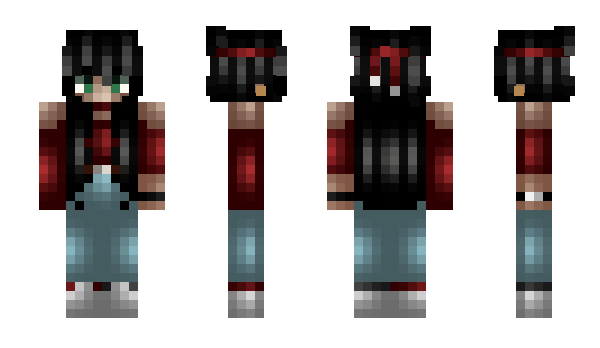 Minecraft skin evka