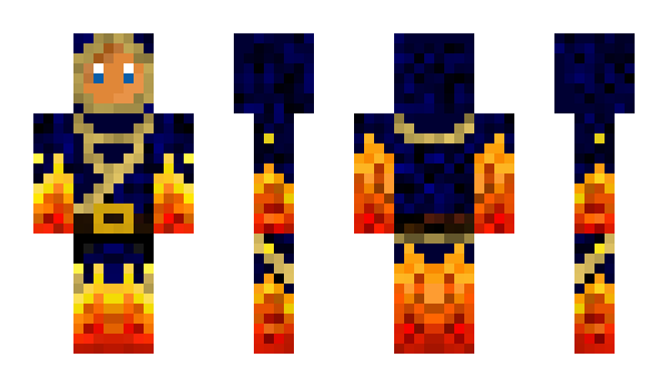 Minecraft skin torching_phoenix